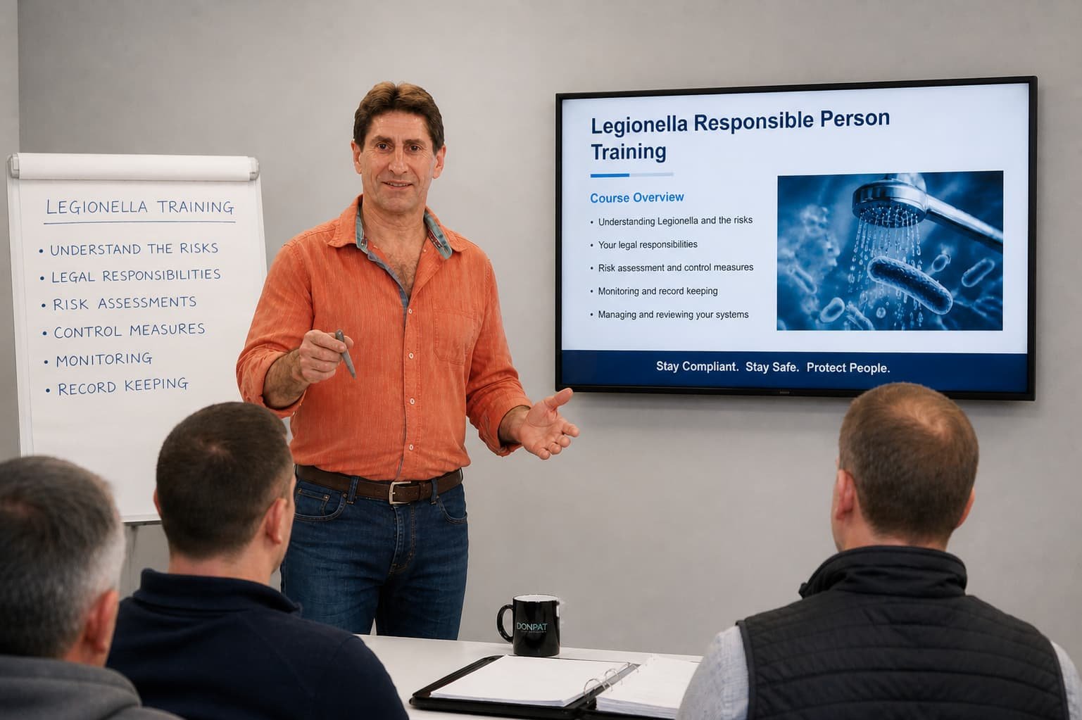 legionella training doncaster responsible person water safety training session